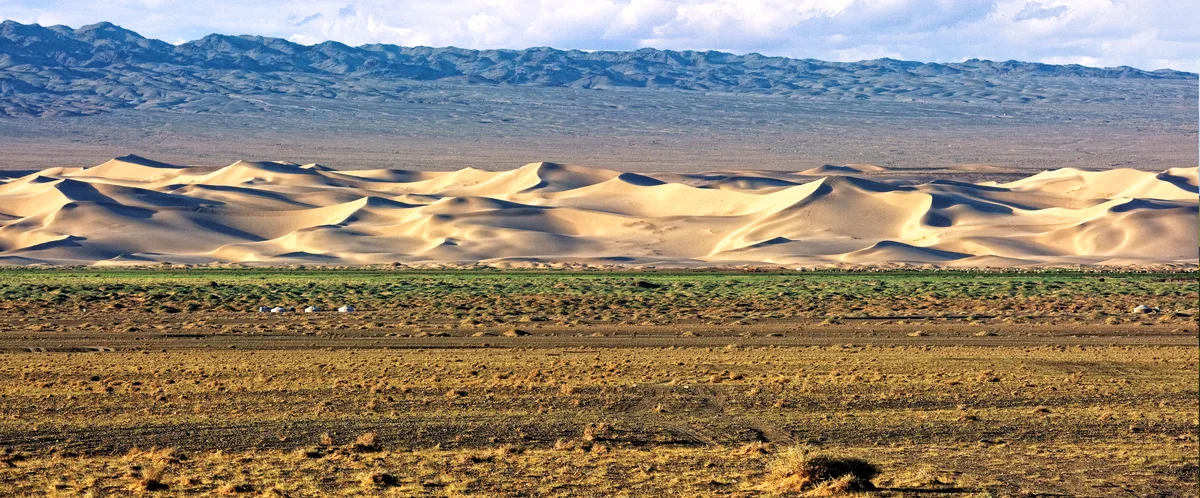 Mongolische Landschaft Überblick